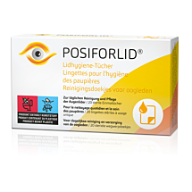 Posiforlid reinigingsdoekjes voor de oogleden